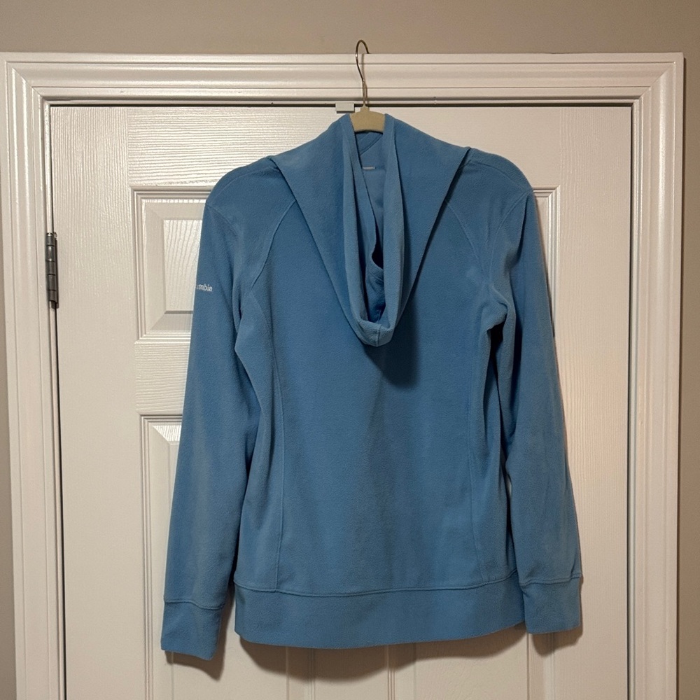 Columbia Light Blue Fleece Jacket - Picture 3 of 3